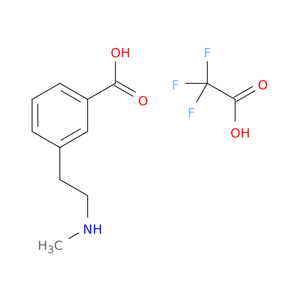 2,2,2-Trifluoroacetic acid compound with 3-(2-(methylamino)ethyl)benzoic acid