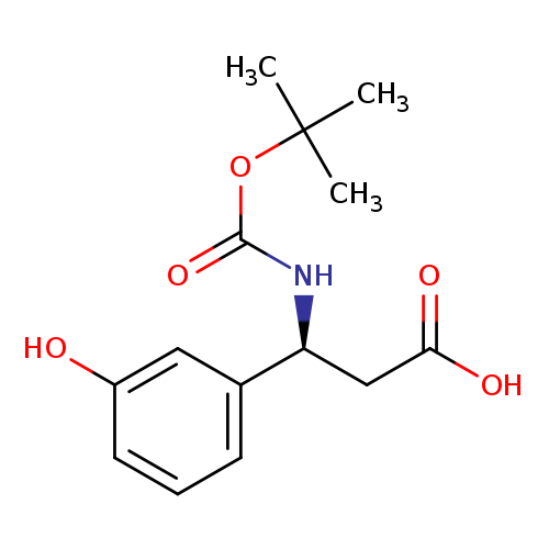 Boc-(S)-3-Amino-3-(3-hydroxy-phenyl)-propionic acid