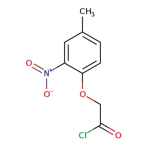 (4-Methyl-2-nitrophenoxy)acetyl chloride