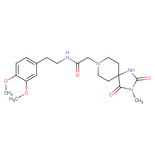 N-[2-(3,4-dimethoxyphenyl)ethyl]-2-{3-methyl-2,4-dioxo-1,3,8-triazaspiro[4.5]decan-8-yl}acetamide