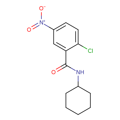 2-Chloro-n-cyclohexyl-5-nitrobenzamide