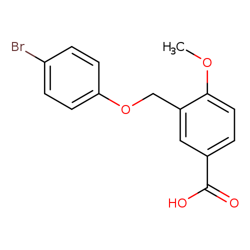 3-[(4-bromophenoxy)methyl]-4-methoxybenzoic acid