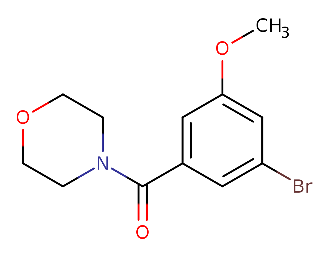 (3-Bromo-5-methoxy-phenyl)-morpholin-4-yl-methanone