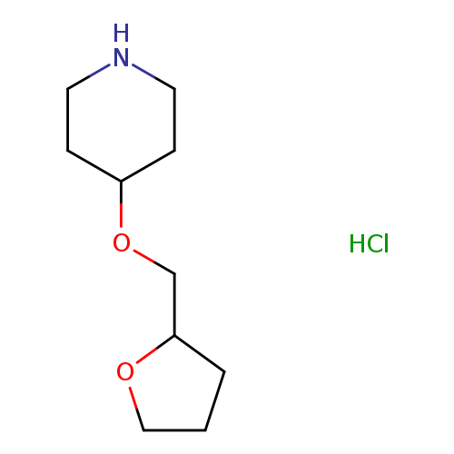 4-(TETRAHYDRO-2-FURANYLMETHOXY)PIPERIDINEHYDROCHLORIDE