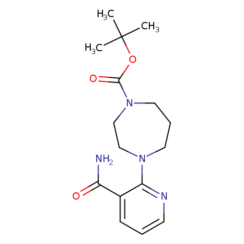tert-butyl4-(3-carbamoylpyridin-2-yl)-1,4-diazepane-1-carboxylate