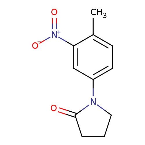 1-(4-Methyl-3-nitrophenyl)pyrrolidin-2-one