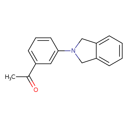 1-[3-(2,3-dihydro-1H-isoindol-2-yl)phenyl]ethan-1-one