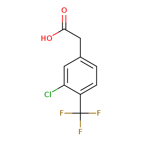 2-(3-Chloro-4-(trifluoromethyl)phenyl)acetic acid