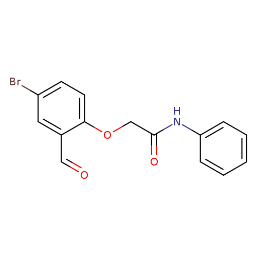 2-(4-bromo-2-formylphenoxy)-N-phenylacetamide