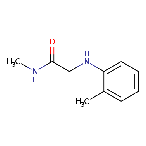 N-methyl-2-[(2-methylphenyl)amino]acetamide