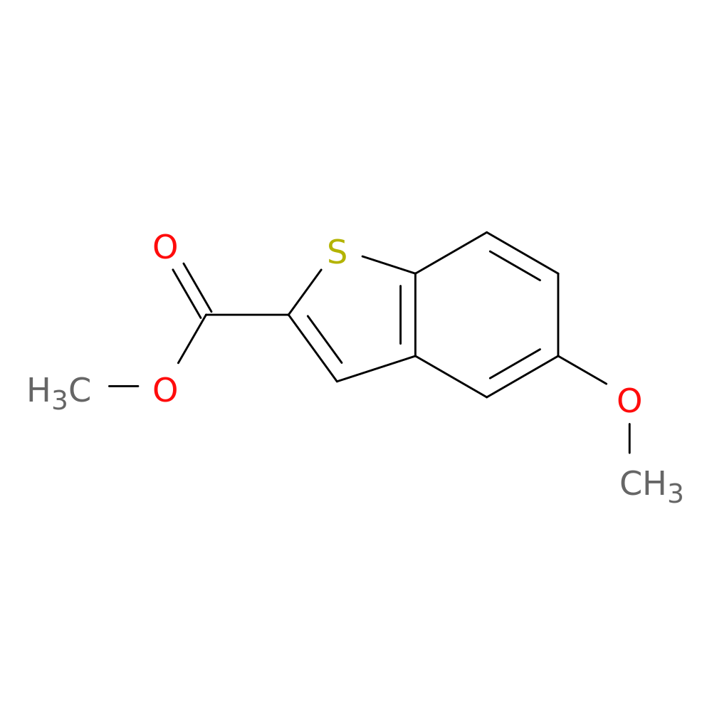 Benzo[b]thiophene-2-carboxylic acid, 5-methoxy-, methyl ester