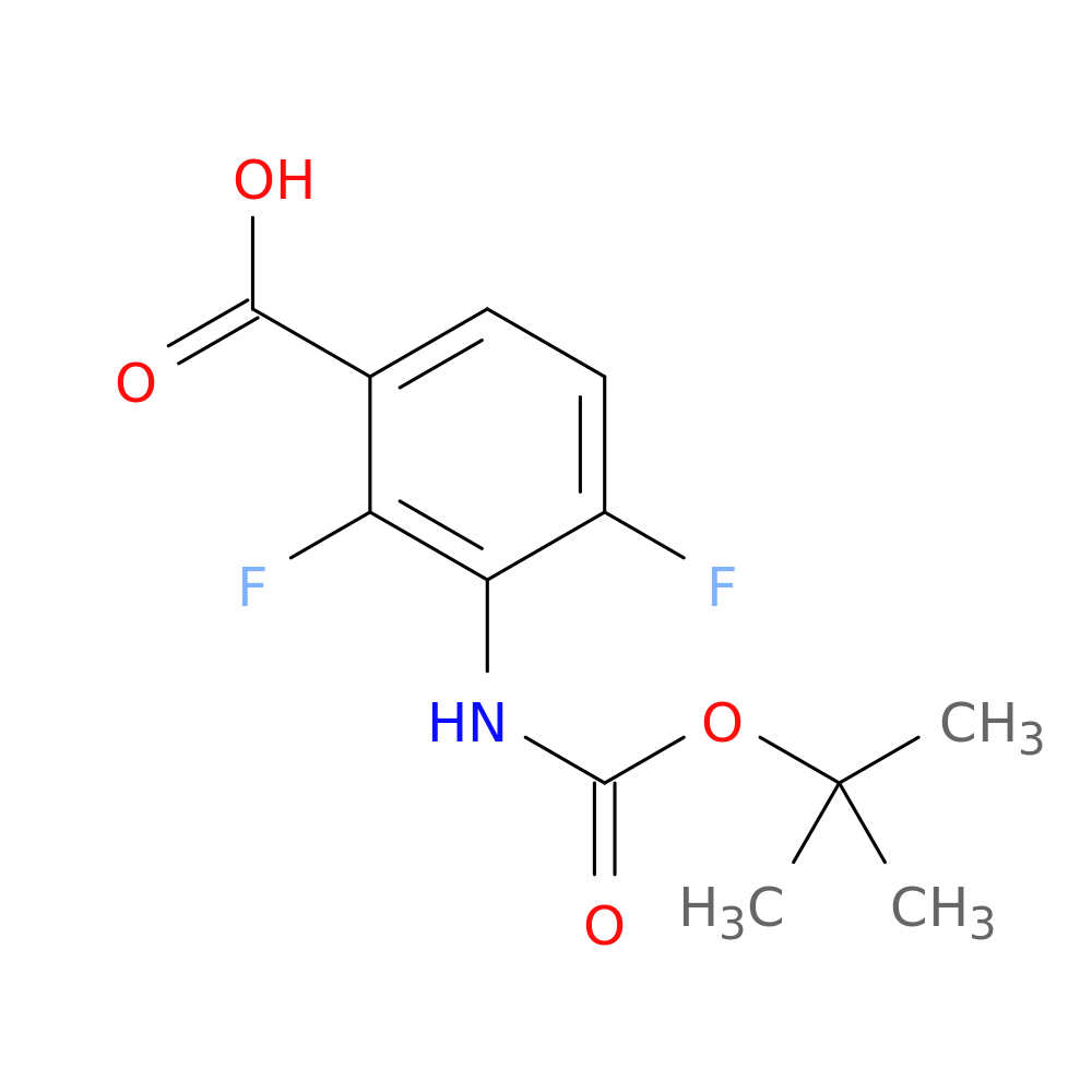 3-{[(tert-butoxy)carbonyl]amino}-2,4-difluorobenzoic acid