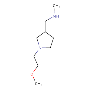 1-[1-(2-Methoxyethyl)pyrrolidin-3-yl]-n-methylmethanamine