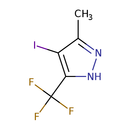 4-Iodo-3-methyl-5-(trifluoromethyl)-1H-pyrazole