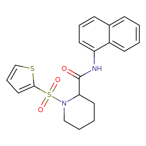 N-(naphthalen-1-yl)-1-(thiophene-2-sulfonyl)piperidine-2-carboxamide
