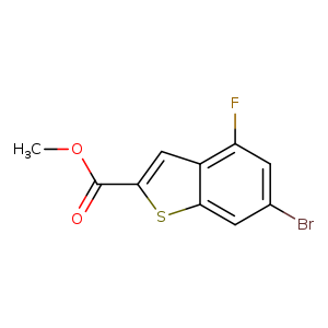 6-BROMO-4-FLUORO-BENZO[B]THIOPHENE-2-CARBOXYLIC ACID METHYL ESTER