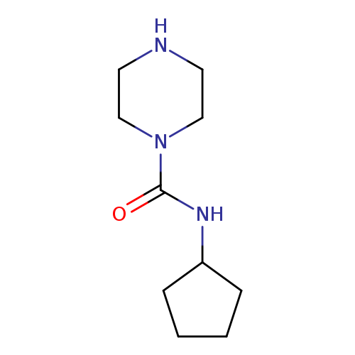 N-cyclopentylpiperazine-1-carboxamide