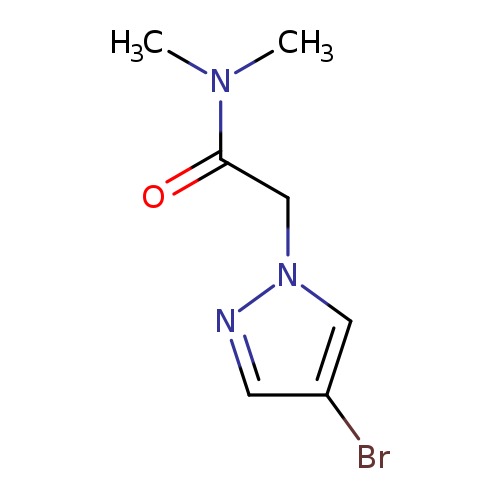 2-(4-bromo-1H-pyrazol-1-yl)-N,N-dimethylacetamide