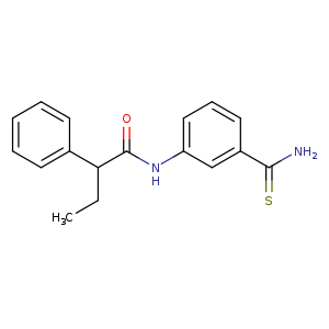 N-(3-carbamothioylphenyl)-2-phenylbutanamide