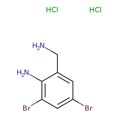 2-(aminomethyl)-4,6-dibromoaniline dihydrochloride