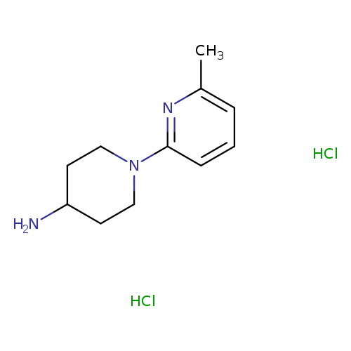1-(6-methylpyridin-2-yl)piperidin-4-amine dihydrochloride