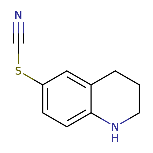 (1,2,3,4-tetrahydroquinolin-6-ylsulfanyl)formonitrile
