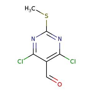 4,6-Dichloro-2-(methylthio)pyrimidine-5-carbaldehyde