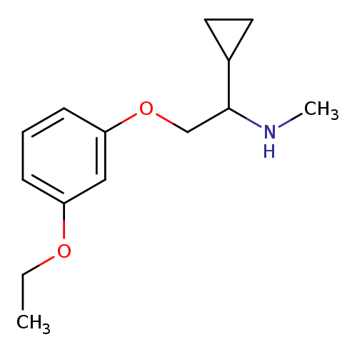 [1-Cyclopropyl-2-(3-ethoxyphenoxy)ethyl]methylamine