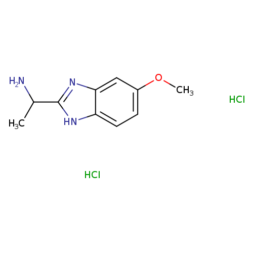 1-(5-methoxy-1H-1,3-benzodiazol-2-yl)ethan-1-amine dihydrochloride
