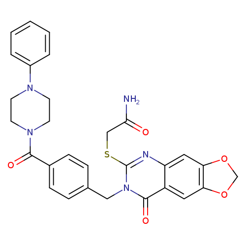 2-[(8-oxo-7-{[4-(4-phenylpiperazine-1-carbonyl)phenyl]methyl}-2H,7H,8H-[1,3]dioxolo[4,5-g]quinazolin-6-yl)sulfanyl]acetamide