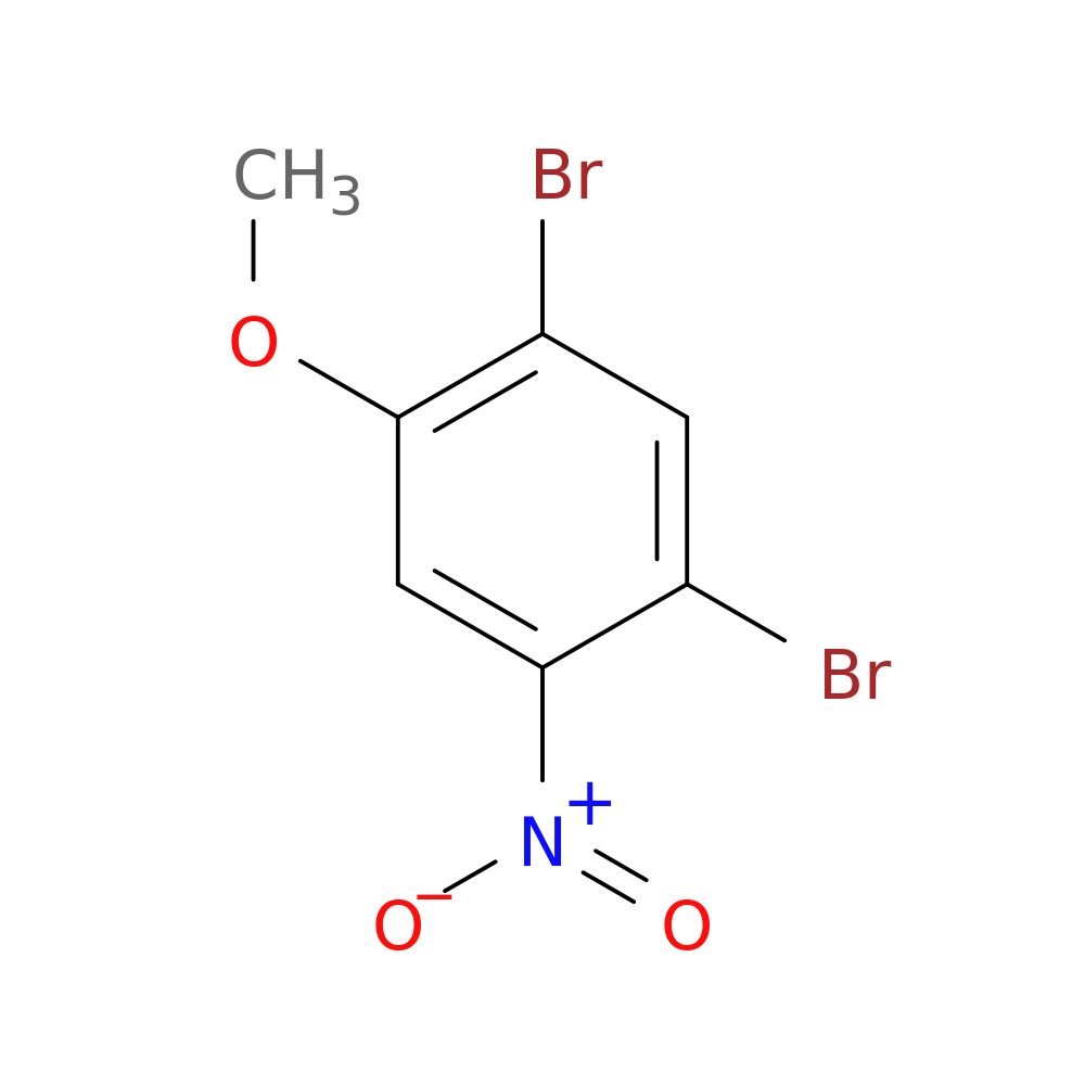 1,5-dibromo-2-methoxy-4-nitrobenzene