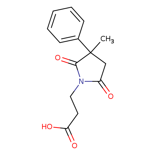 3-(3-methyl-2,5-dioxo-3-phenylpyrrolidin-1-yl)propanoic acid
