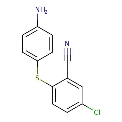 2-[(4-aminophenyl)sulfanyl]-5-chlorobenzonitrile