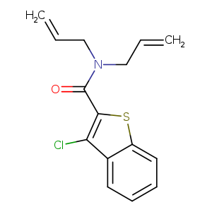 N,N-diallyl-3-chloro-1-benzothiophene-2-carboxamide