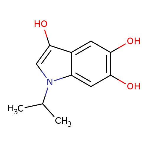 1H-Indole-3,5,6-triol,1-(1-methylethyl)-(9CI)