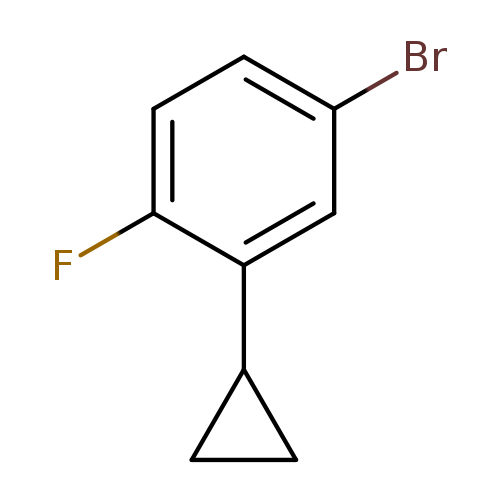 4-Bromo-2-cyclopropyl-1-fluorobenzene
