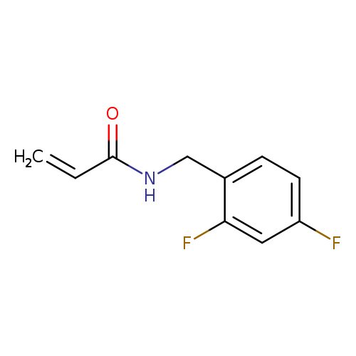 N-[(2,4-difluorophenyl)methyl]prop-2-enamide