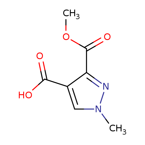 3-(Methoxycarbonyl)-1-methyl-1H-pyrazole-4-carboxylic acid