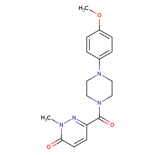 6-[4-(4-methoxyphenyl)piperazine-1-carbonyl]-2-methyl-2,3-dihydropyridazin-3-one