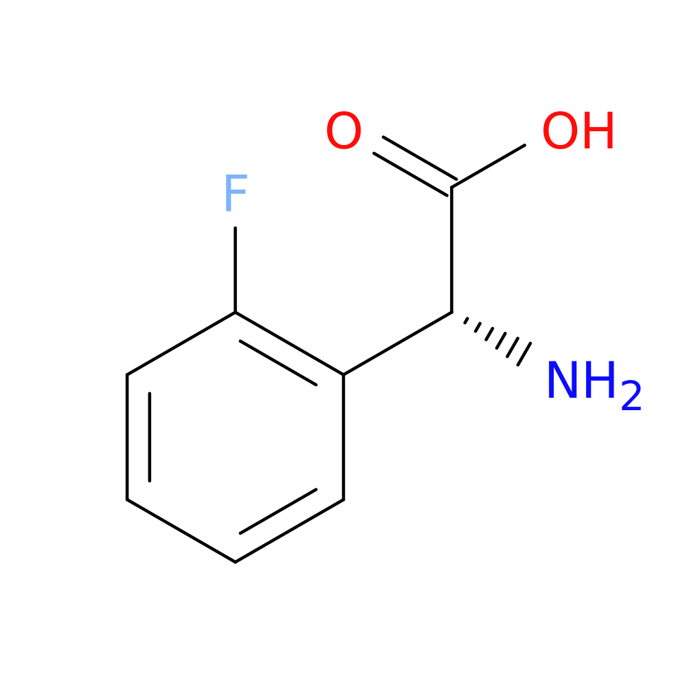 (αR)-α-Amino-2-fluorobenzeneacetic acid