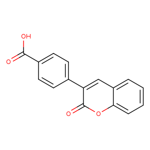 4-(2-OXO-2H-CHROMEN-3-YL)-BENZOIC ACID
