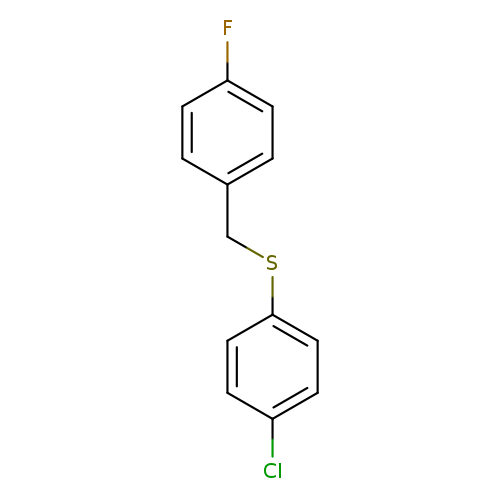 (4-Chlorophenyl)(4-fluorobenzyl)sulfane