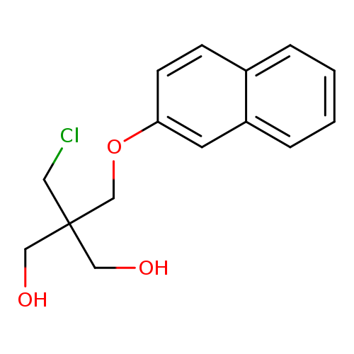 2-(chloromethyl)-2-[(naphthalen-2-yloxy)methyl]propane-1,3-diol