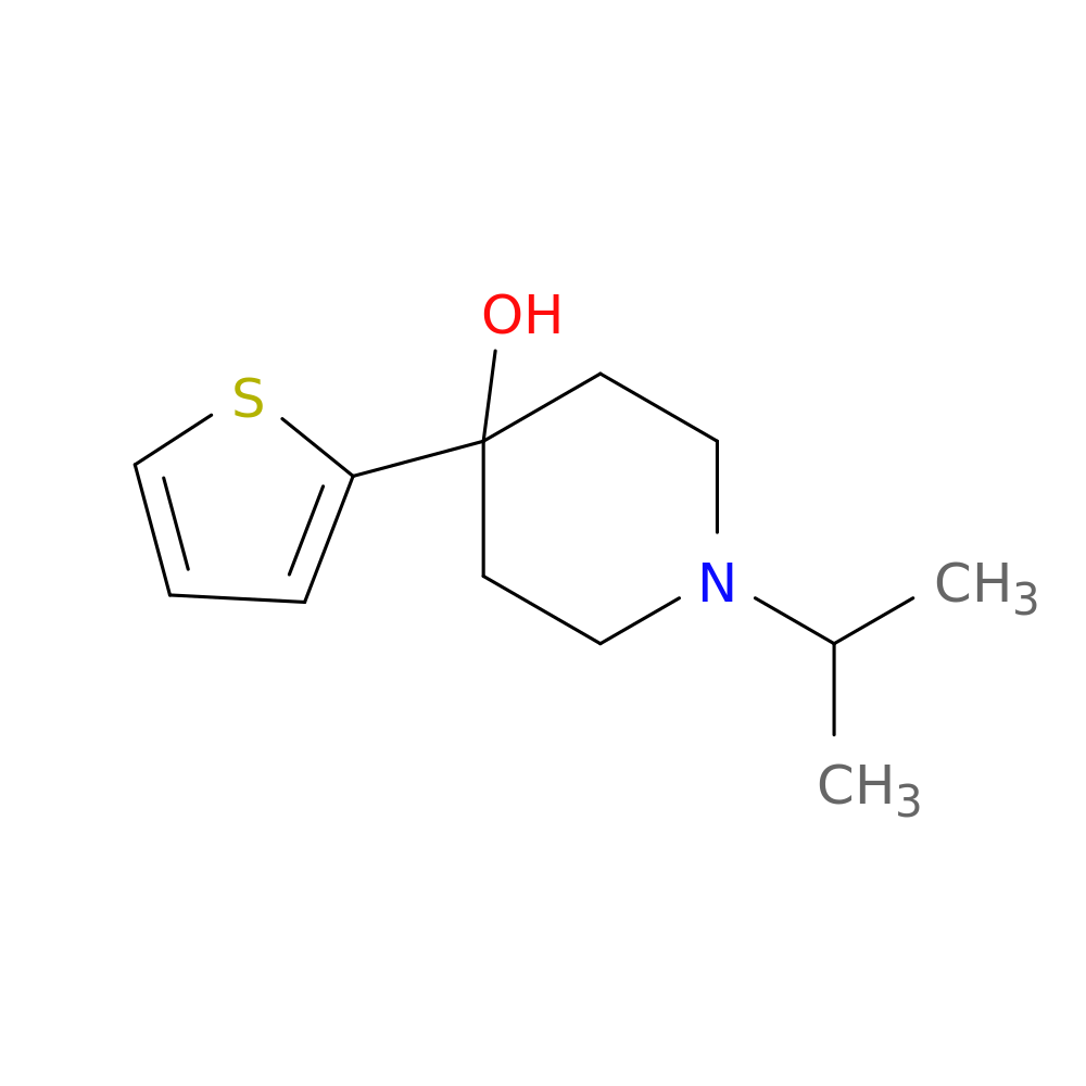 1-Isopropyl-4-(thiophen-2-yl)piperidin-4-ol