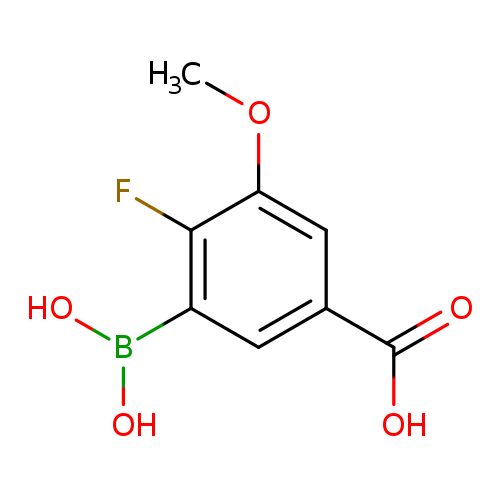 5-Carboxy-2-fluoro-3-methoxyphenylboronic acid