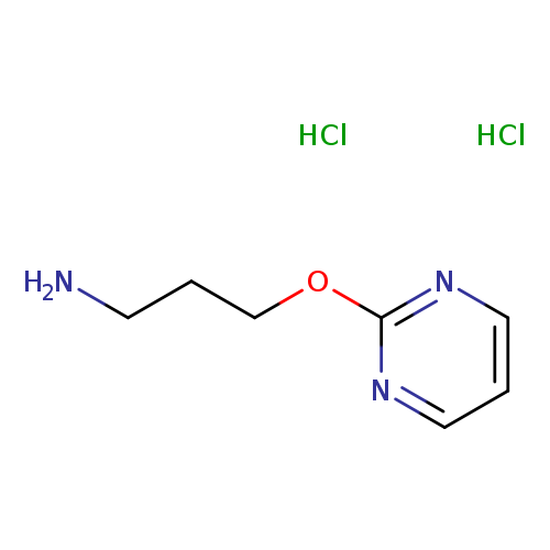 3-(pyrimidin-2-yloxy)propan-1-amine dihydrochloride