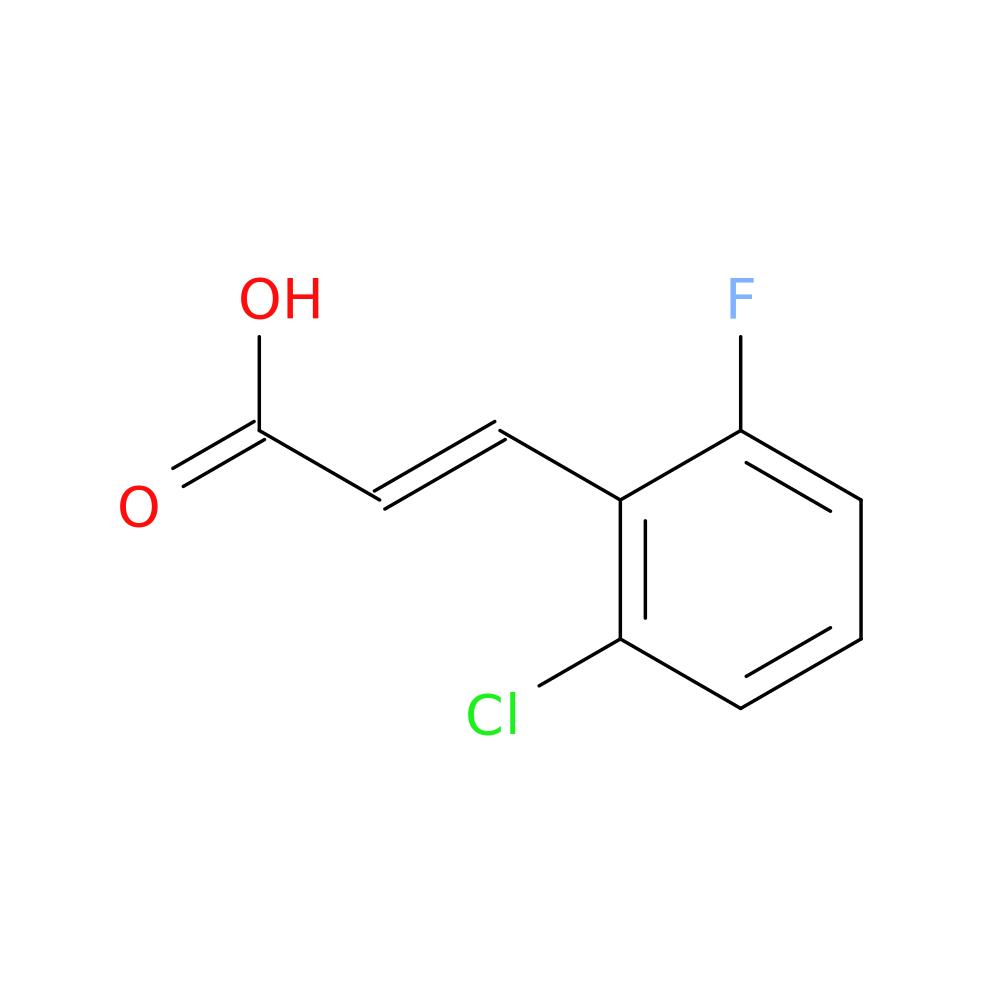 2-CHLORO-6-FLUOROCINNAMIC ACID