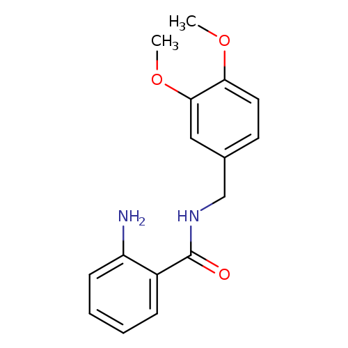 2-amino-N-(3,4-dimethoxybenzyl)benzenecarboxamide