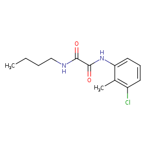 N-butyl-N'-(3-chloro-2-methylphenyl)ethanediamide