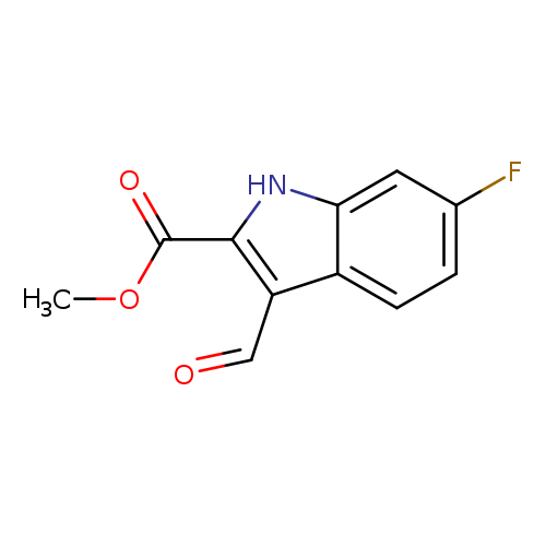 methyl6-fluoro-3-formyl-1H-indole-2-carboxylate